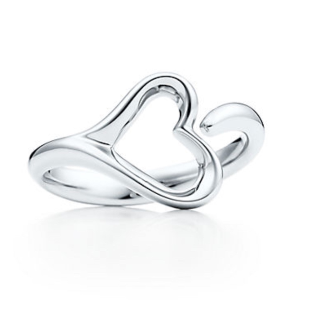 Tiffany & Co Elsa Peretti Open Heart Ring